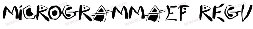 MicrogrammaEF Regula字体转换